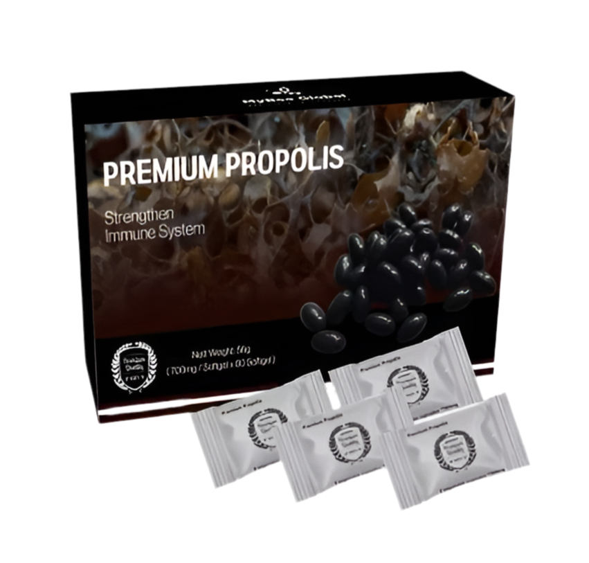 Premium Black Bee Propolis Capsules