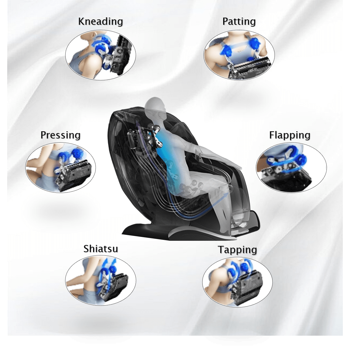 S-Crescent Massage Chair